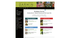 Desktop Screenshot of darwinendlessforms.org